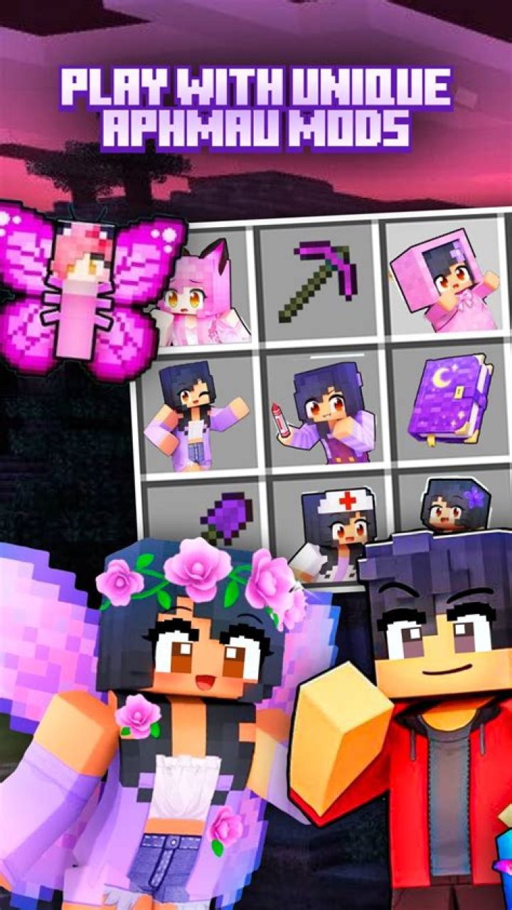 What mods does Aphmau use in my inner demons?