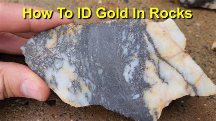 What type of rock is gold?
