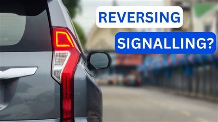 When reversing do you signal?