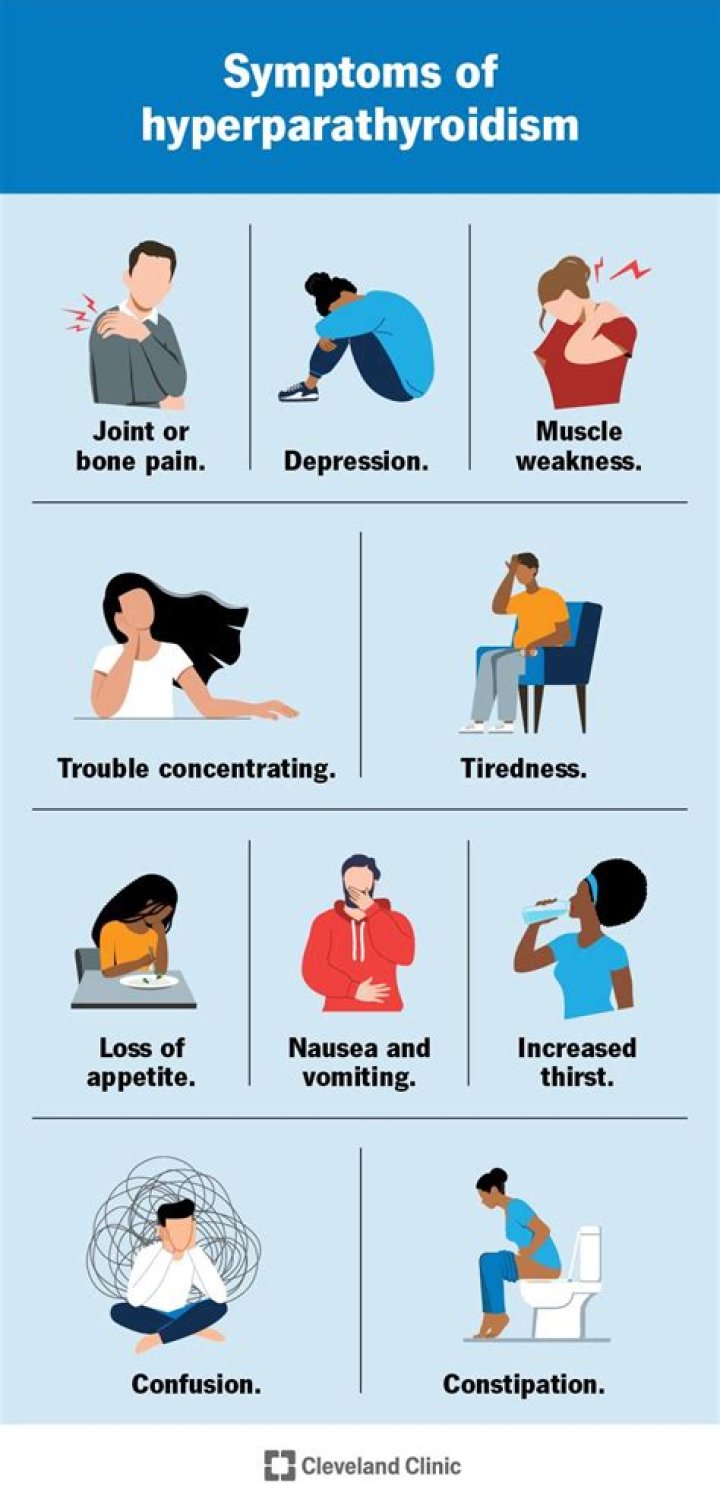 Which symptom would a person whose parathyroid?