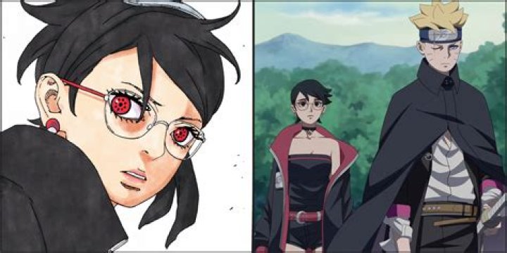 Why is Boruto's lightning white?