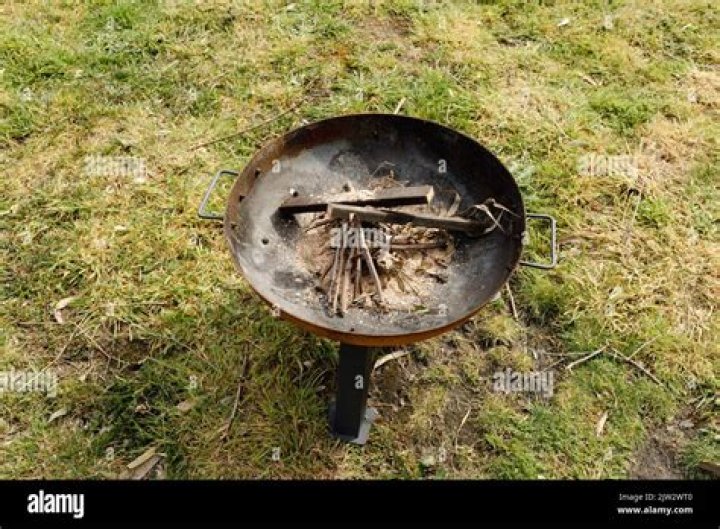 Why will my wood fire pit not stay lit?