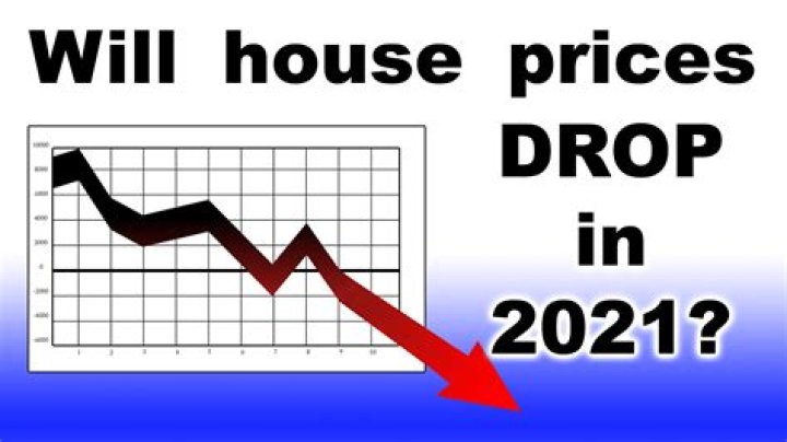 Will house prices drop in 2021 in USA?